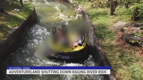 Adventureland's Raging River where boy died to never reopen | wqad.com