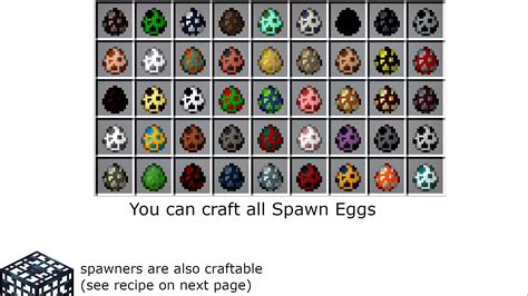 All Spawn Eggs+Spawner [Spawncraft] Minecraft Data Pack