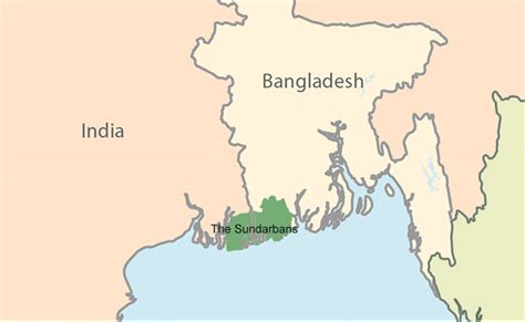 Sundarbans National Park Map