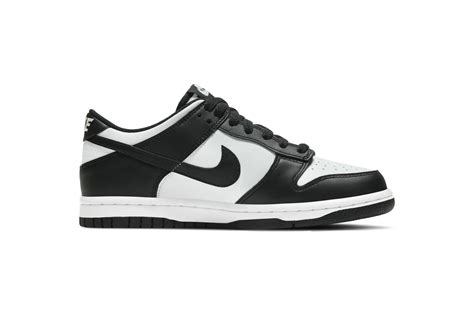 Kid's Nike Dunk Low (GS) "Black White"