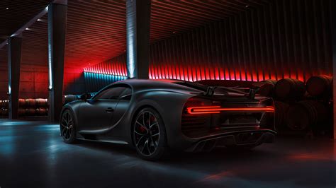 1920x1080 Black Bugatti Chiron 2020 Rear Laptop Full HD 1080P ,HD 4k ...