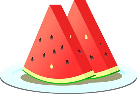 Watermelon clipart piece, Watermelon piece Transparent FREE for ...