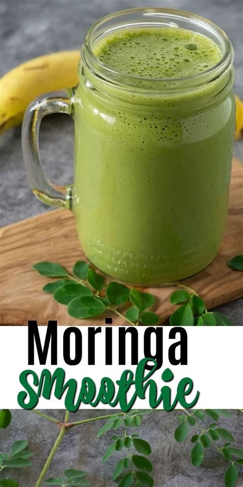 Refreshing Moringa Smoothie