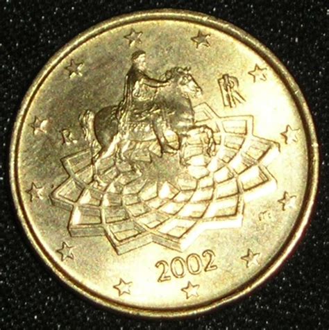 50 Euro Cent 2002, Euro (2002 - ) - 50 Euro Cent - Italy - Coin - 2168