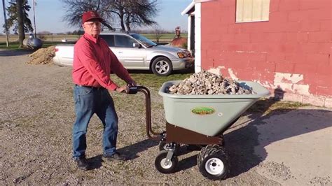 Electric Wheelbarrow Powered by Rechargeable Batteries - Demonstration ...