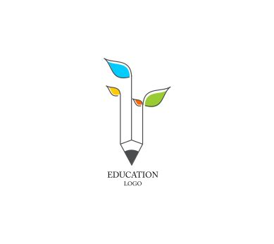 education leaf school inspiration vector logo design Download | Vector ...