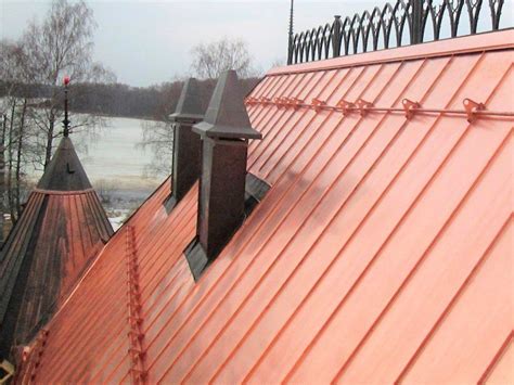 Copper snow guards - Metal Roof Experts in Ontario, Toronto, Canada.