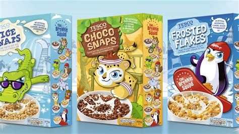 Tesco Kids Cereals | Dieline - Design, Branding & Packaging Inspiration