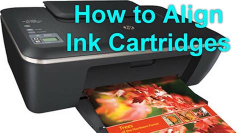 HP Deskjet Ink Advantage 2515 - Align Ink Cartridges - Preview - YouTube