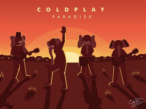 Paradise Coldplay Album Cover