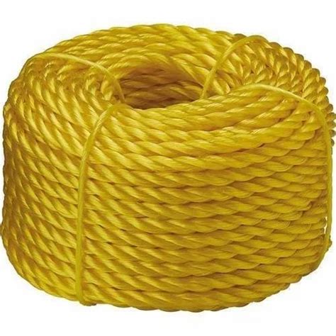 Yellow PP Virgin Rope, For Industrial at best price in Mumbai | ID ...