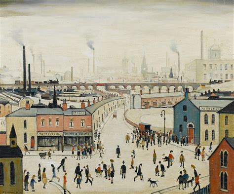 The Works of Laurence Stephen Lowry: 1958 - Industrial Landscape