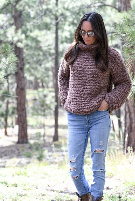 Cozy Sherpa Pullover Knitting Pattern – Mama In A Stitch