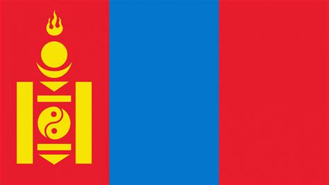 Mongolia Flag - Wallpaper, High Definition, High Quality, Widescreen