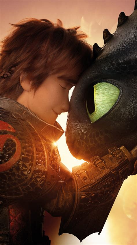 Hiccup Night Fury Toothless How To Train Your Dragon 3 4K Ultra HD ...