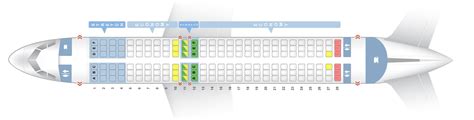 Seat map Airbus A320neo Frontier Airlines. Best seats in the plane