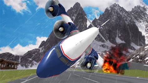 Winter Airplane Crash Landing Pilot Simulator Game by Muhammad Jehanzeb ...