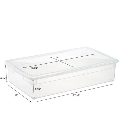 Our Clear Storage Boxes | The Container Store