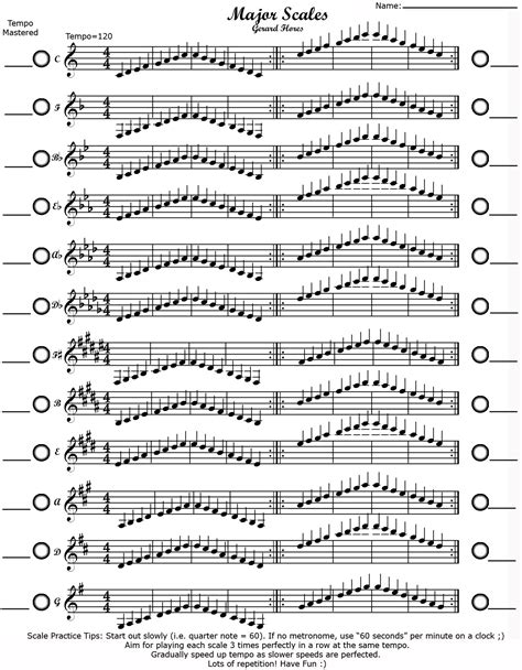 B Major Key Signature Tenor Clef - Resume Themplate Ideas