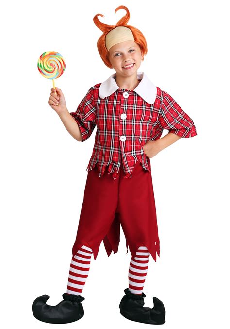 Child Red Munchkin Costume