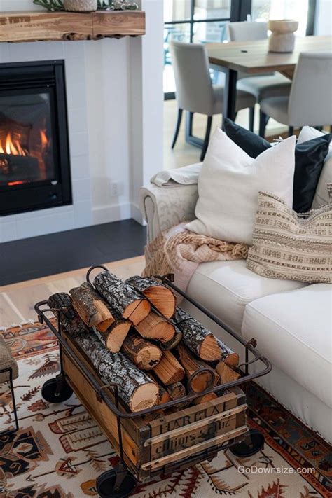 23 Indoor Firewood Storage Racks That Look Amazing | GoDownsize