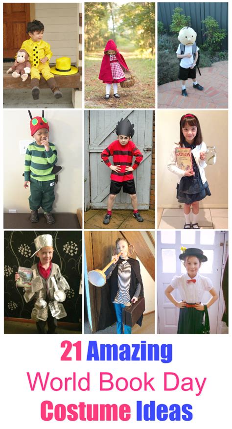 21 Awesome World Book Day Costume Ideas for Kids - U me and the kids