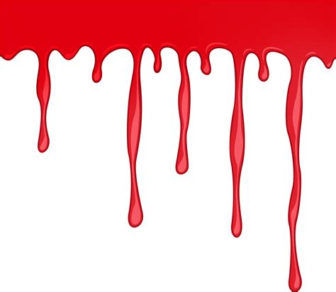 Dripping Blood, Horror Theme, Spooky Effect Free PNG