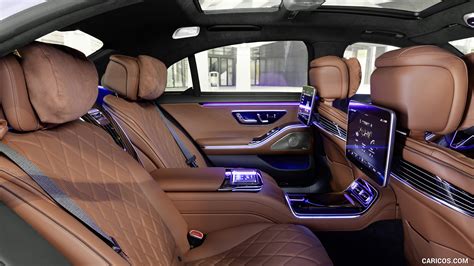 2021 Mercedes-Benz S-Class (Color: Leather Siena Brown) - Interior ...