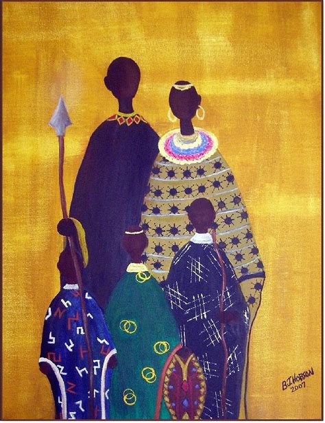 African Family Paintings