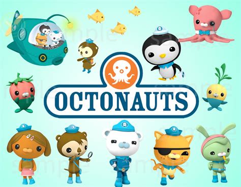 Octonauts Characters artwork | Etsy