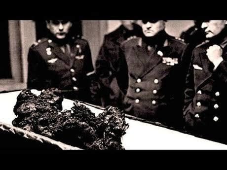 Remains of astronaut Vladmir Komarov. He knew he was going to die in ...