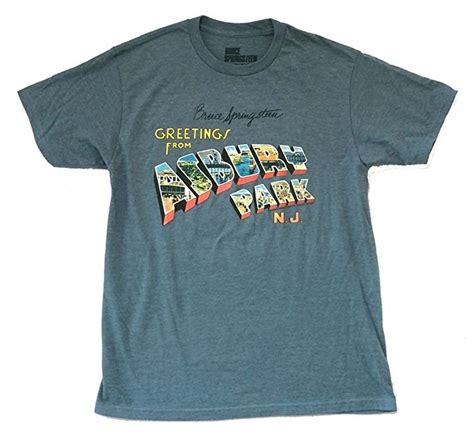 Live Nation - Bruce Springsteen Greetings From Asbury Park T-Shirt ...