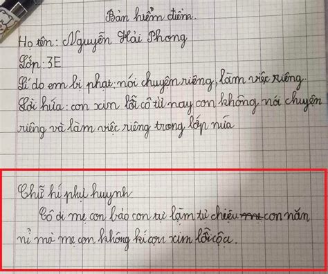 Hướng dẫn viết cách viết bản kiểm điểm của học sinh lớp 3 đơn giản và ...