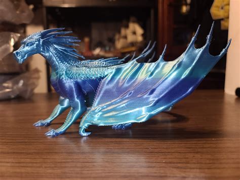 3D Printed Icewing From Wings of Fire Series | Etsy