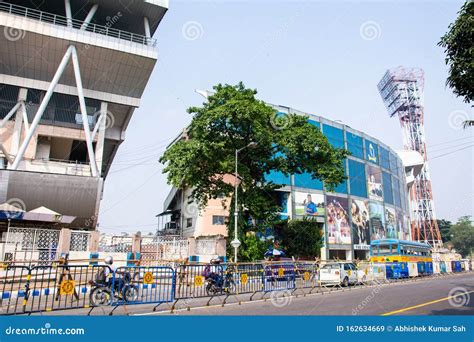 Eden Gardens Cricket Stadium, Kolkata, India. Editorial Stock Image ...