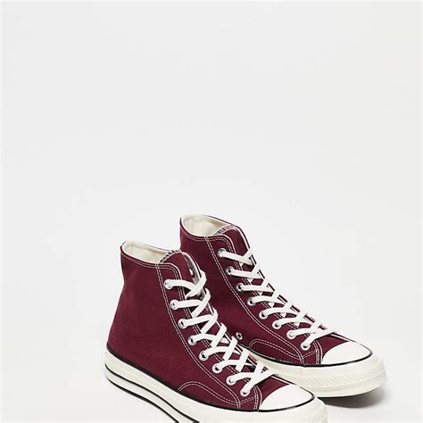 Dark Red Converse High Tops on Sale | bellvalefarms.com