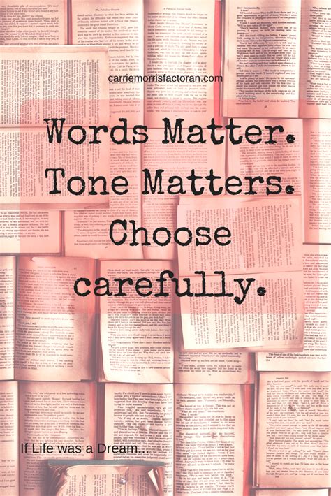 Words Matter Quote - ShortQuotes.cc