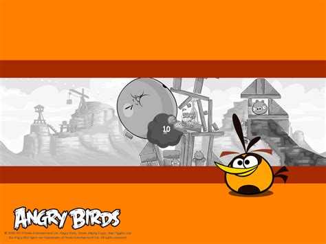 Angry Birds Orange Bird/Bubbles Wallpaper (Remake) by Jeremiekent13 on ...