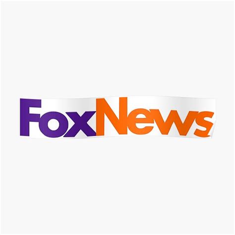 "FedEx Fox News Parody Sbubby logo" Poster by cangurojoe | Redbubble