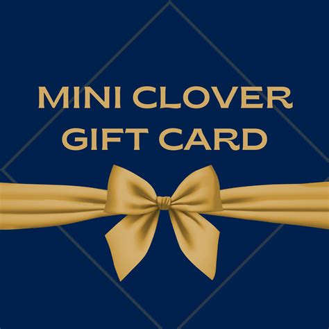 GIFT CARDS | Mini Clover