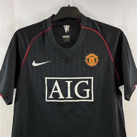 Manchester United Ronaldo 7 Away Football Shirt... - Depop