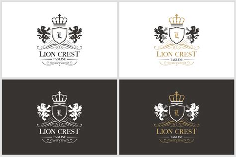 Lion Crest Logo Template | Branding & Logo Templates ~ Creative Market