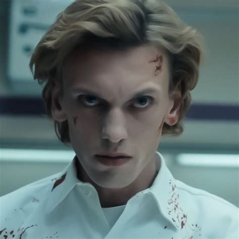 jamie campbell bower as henry creel / 001 in stranger things season 4 ...