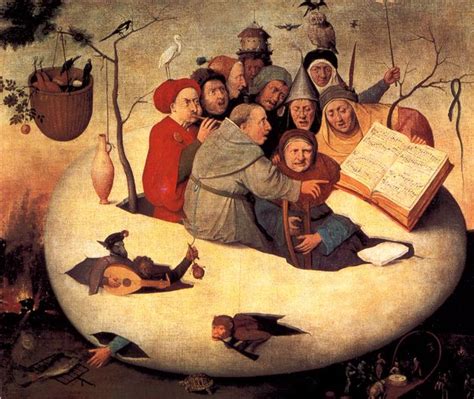 The Concert in the Egg, 1475 - 1480 - Hieronymus Bosch - WikiArt.org