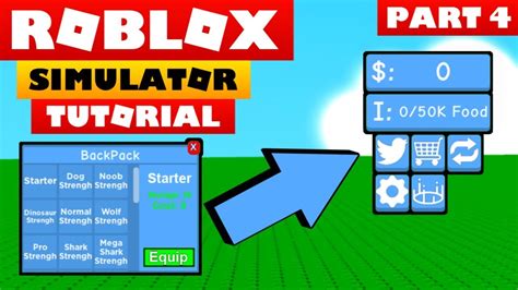 Roblox Studio Tutorial - SIMULATOR KIT - PART 4 - YouTube