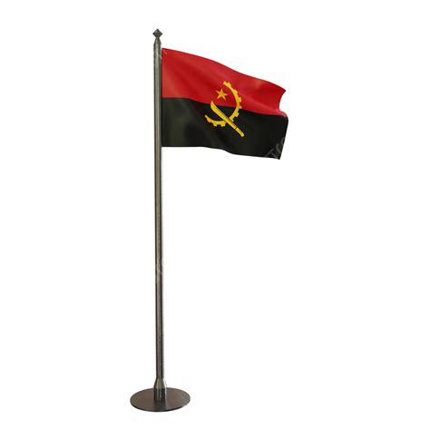 Angola Flag, Flag Of Angola, Flag Of Ao PNG Transparent Clipart Image ...