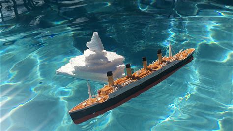 Titanic Submersible Model Demo, Titanic Sinking Model, Titanic Split In ...