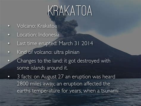 Krakatoa by Nicklaus Lee