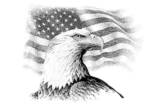 American Flag Pencil Drawing at GetDrawings | Free download