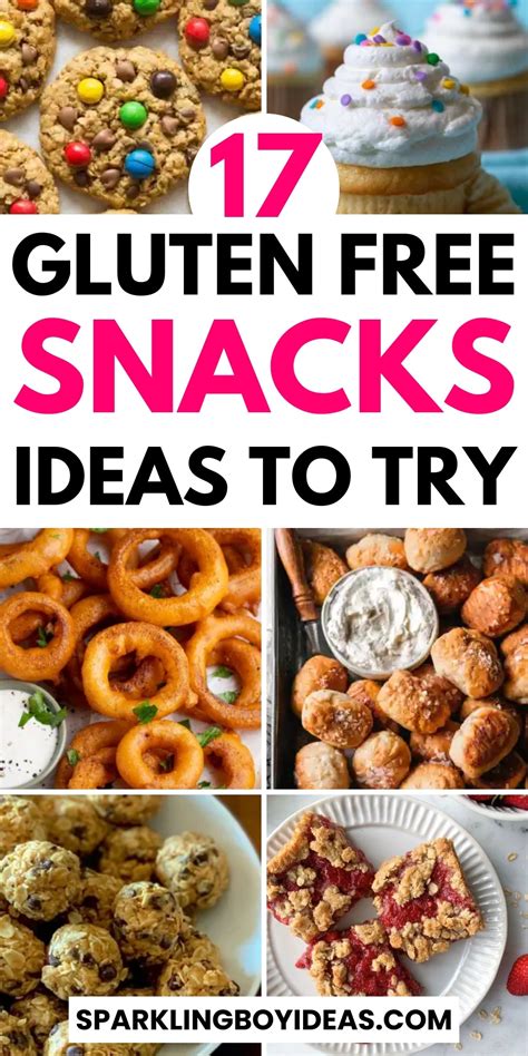 19 Easy Healthy Gluten Free Snacks - Sparkling Boy Ideas